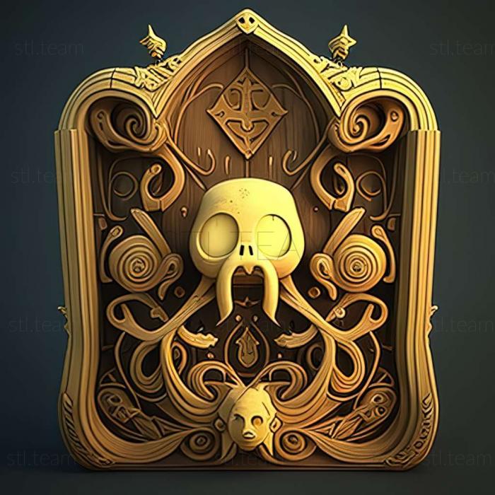 3D model Adventure Time Pirates of the Enchiridion game (STL)